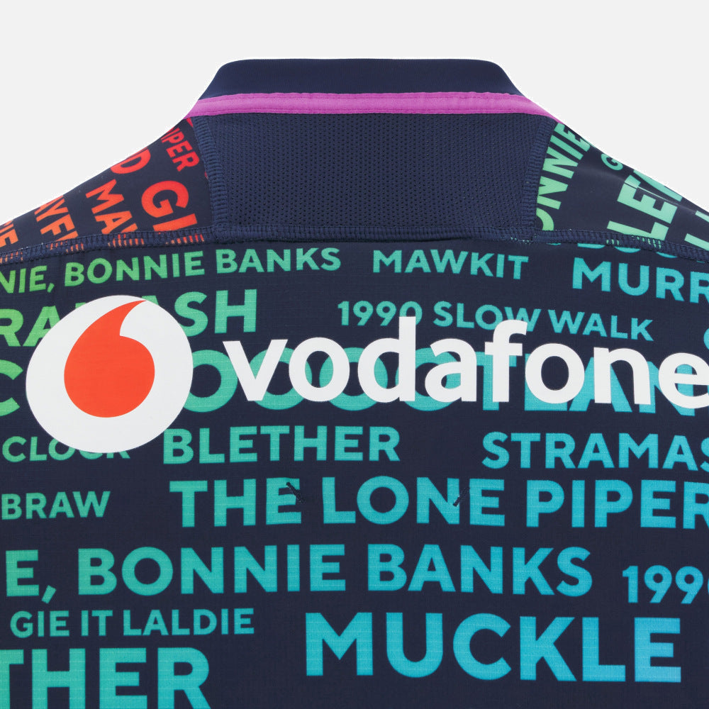 Macron Scotland 2025/26 Words Training Rugby Shirt Men’s