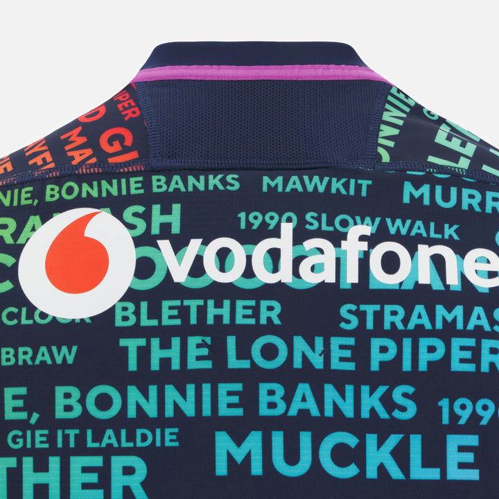 Macron Scotland 2025/26 Words Training Rugby Shirt Men’s