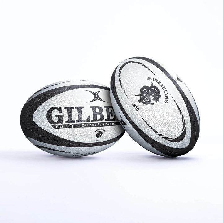 Ballon de rugby réplique Gilbert Barbarians taille 5