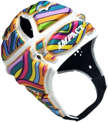 Casque de protection Impact Rugby Modern Rainbow