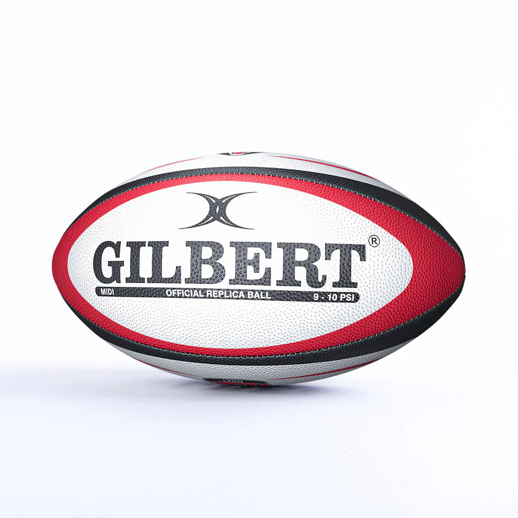 Gilbert Lyon Olympique Réplique Ballon de Rugby Midi