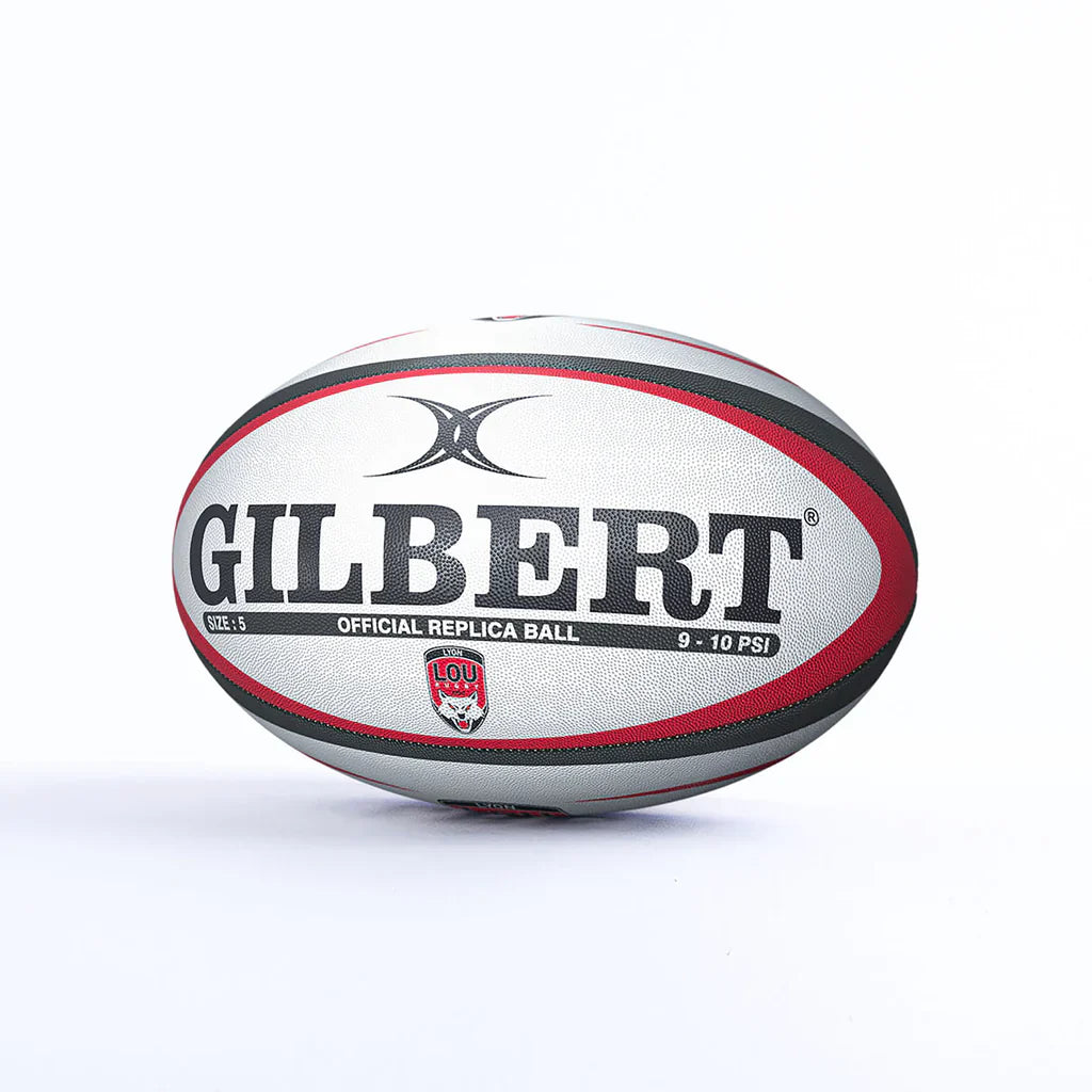 Ballon de rugby réplique Gilbert Lyon taille 5