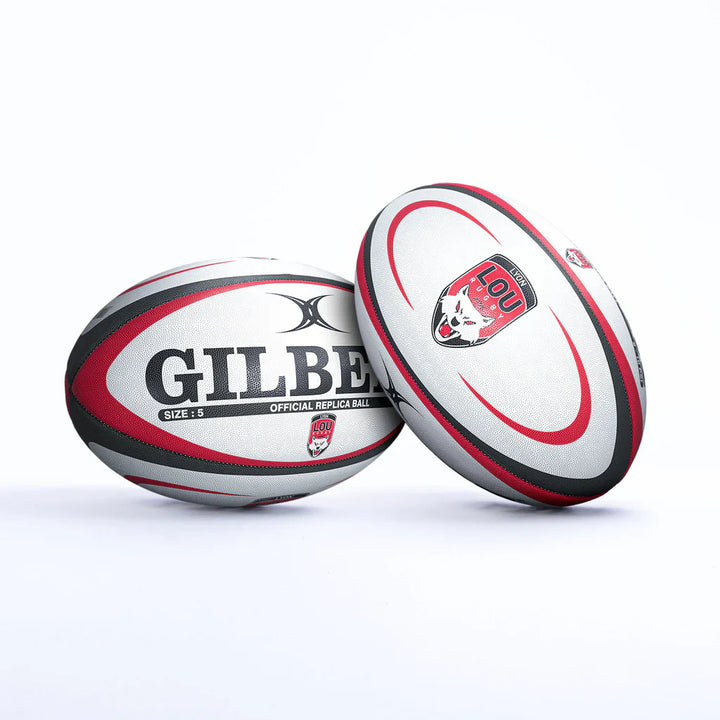 Ballon de rugby réplique Gilbert Lyon taille 5