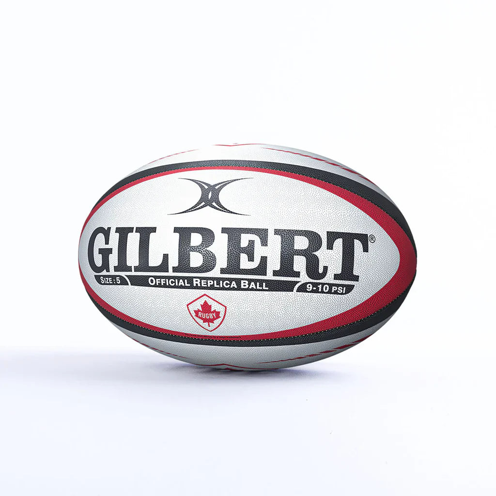 Réplique de ballon de rugby Gilbert Canada taille 5