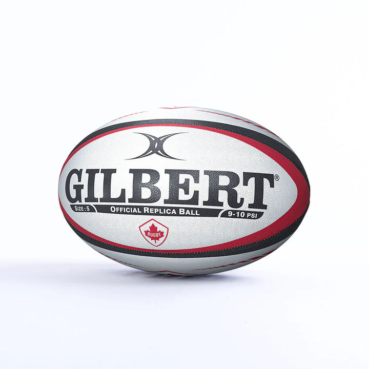 Réplique de ballon de rugby Gilbert Canada taille 5