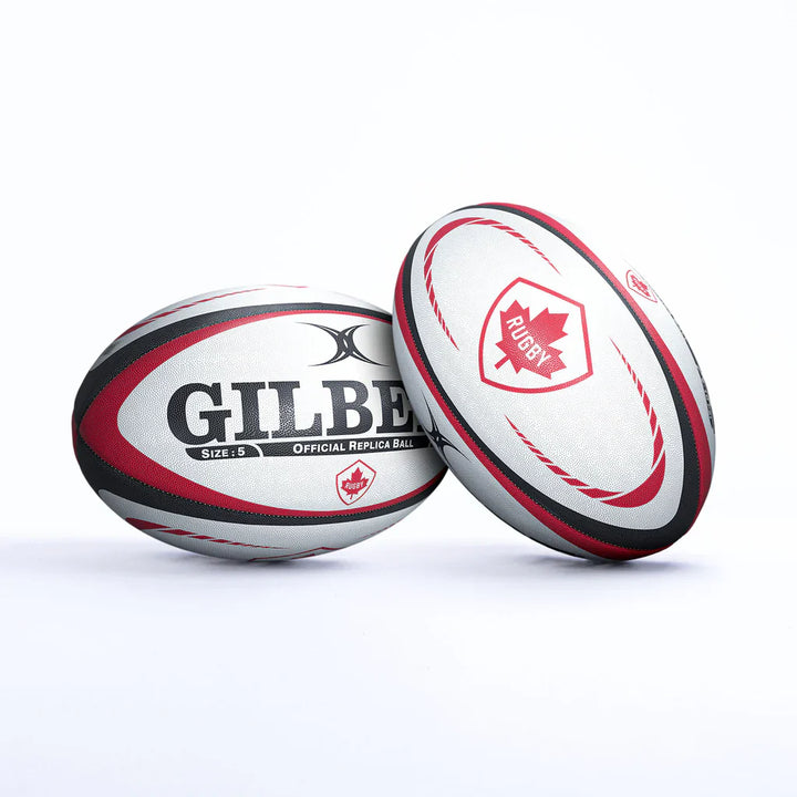 Réplique de ballon de rugby Gilbert Canada taille 5