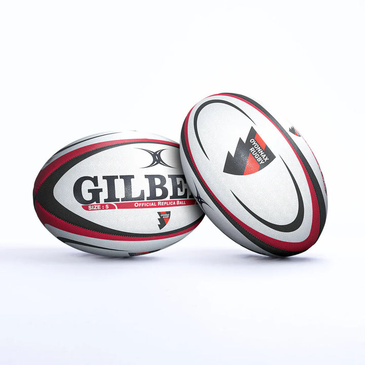 Ballon de Rugby Réplique Gilbert Oyonnax Taille 5