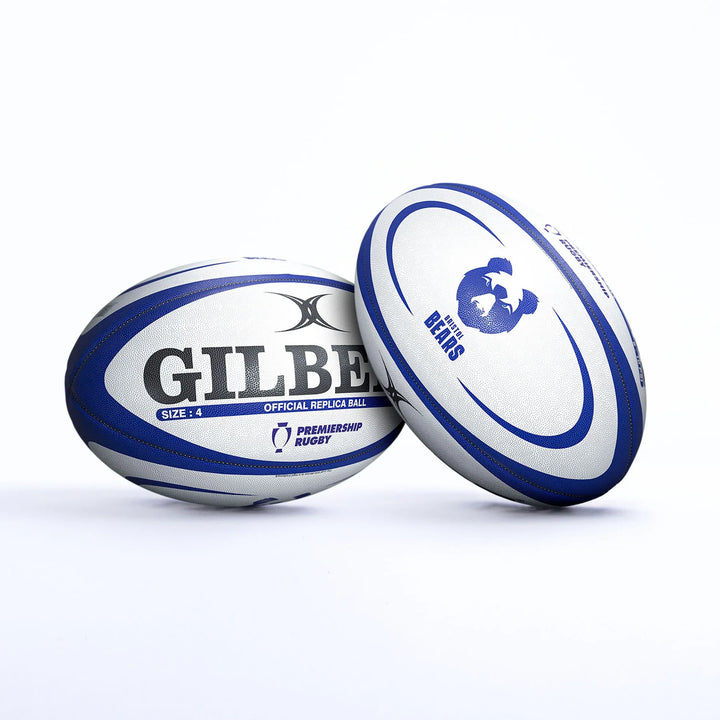 Gilbert Bristol Bears Replica Rugby Ball Size 4