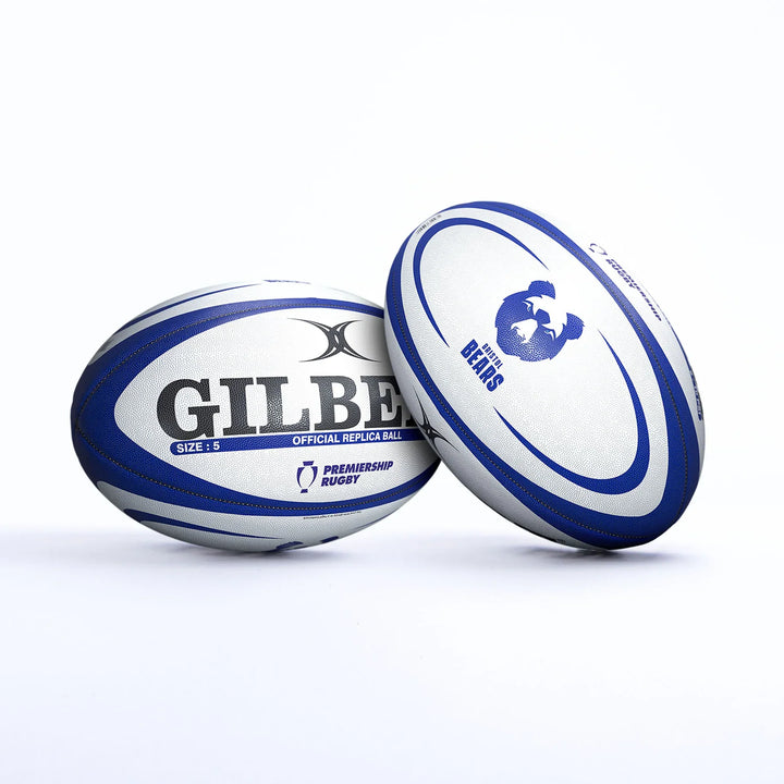 Ballon de rugby réplique Gilbert Bristol Bears taille 5