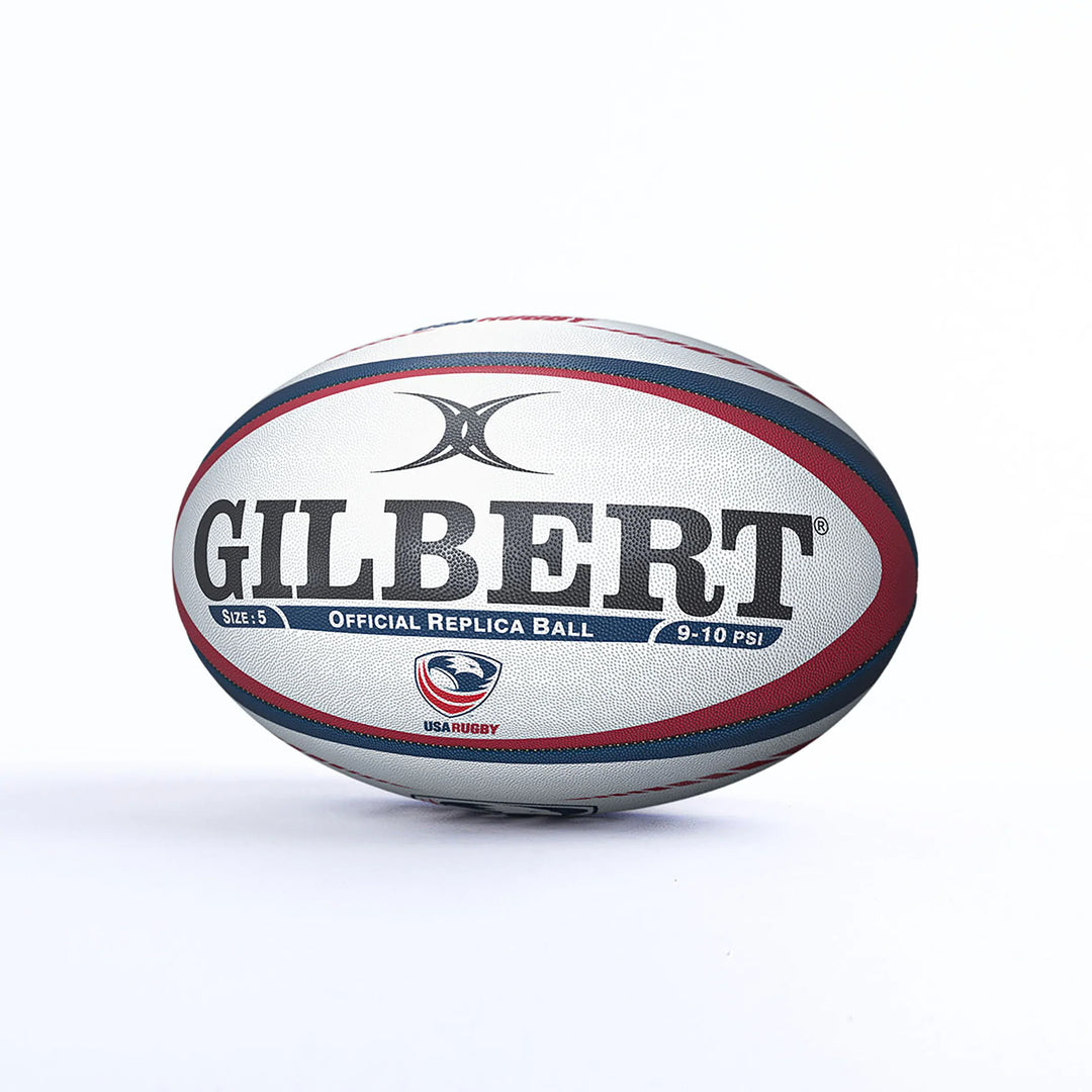 Ballon de rugby réplique Gilbert USA taille 5