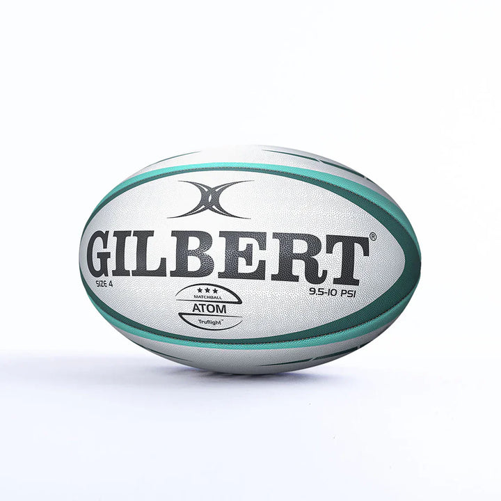 Ballon de rugby Gilbert Atom Match Vert Taille 4