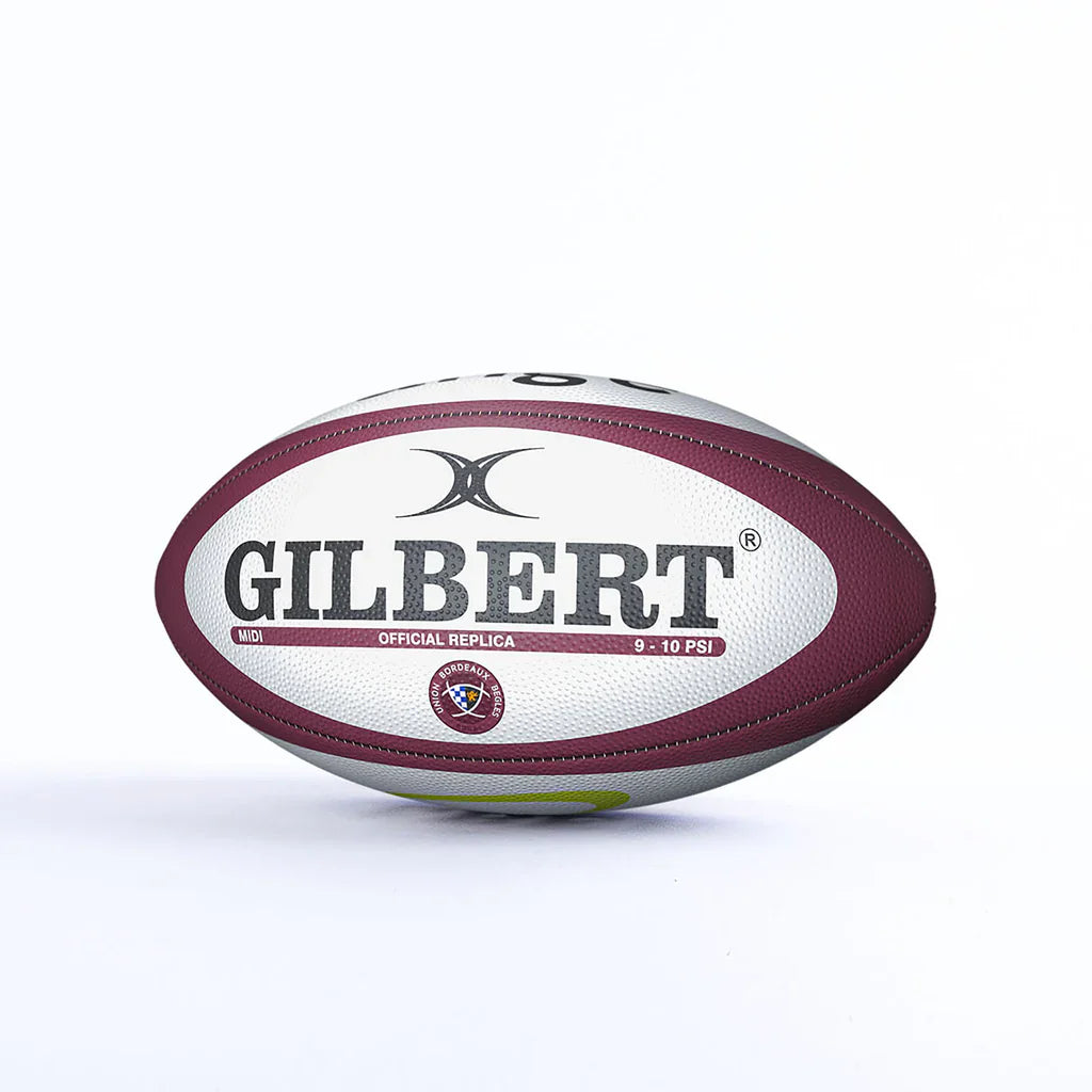 Ballon de Rugby Gilbert Bordeaux Bègles Réplique Midi