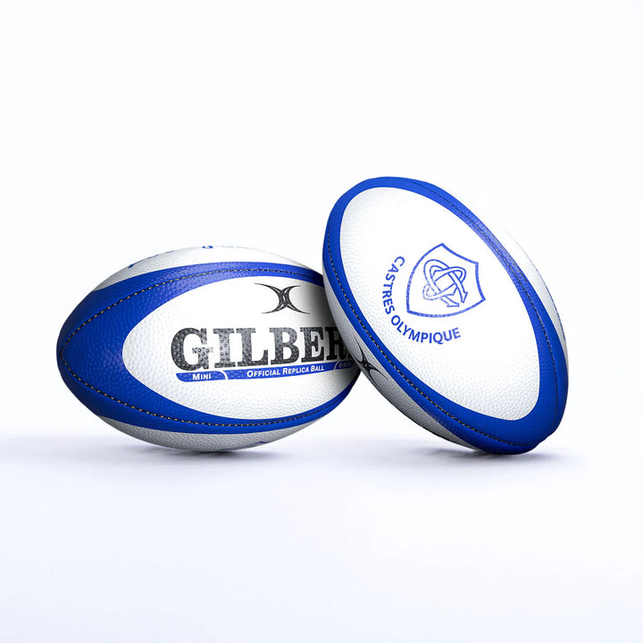 Mini ballon de rugby réplique Gilbert Castres