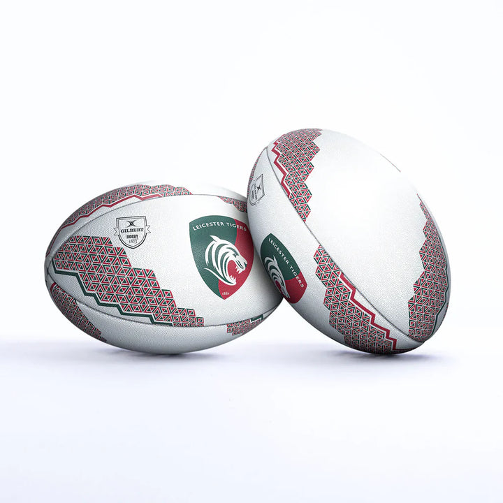 Gilbert Leicester Tigers Supporter Rugby Ball Size 4
