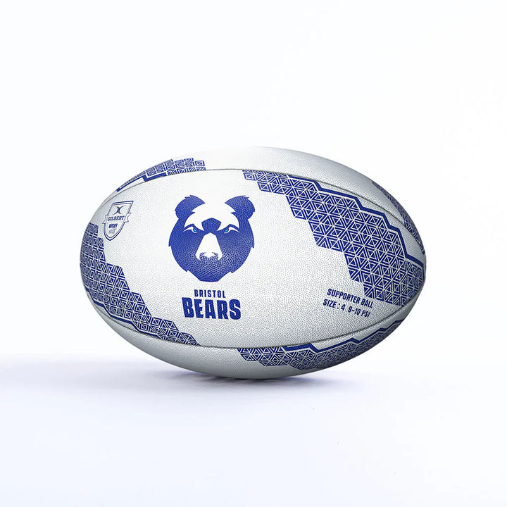 Gilbert Bristol Bears Supporter Rugby Ball Size 4