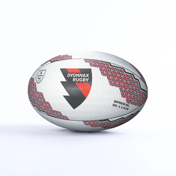 Ballon de rugby Gilbert Oyonnax Supporter Taille 5