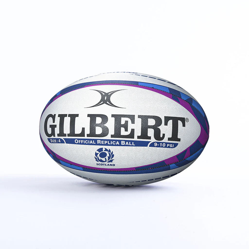 Ballon de rugby réplique Gilbert Scotland taille 4