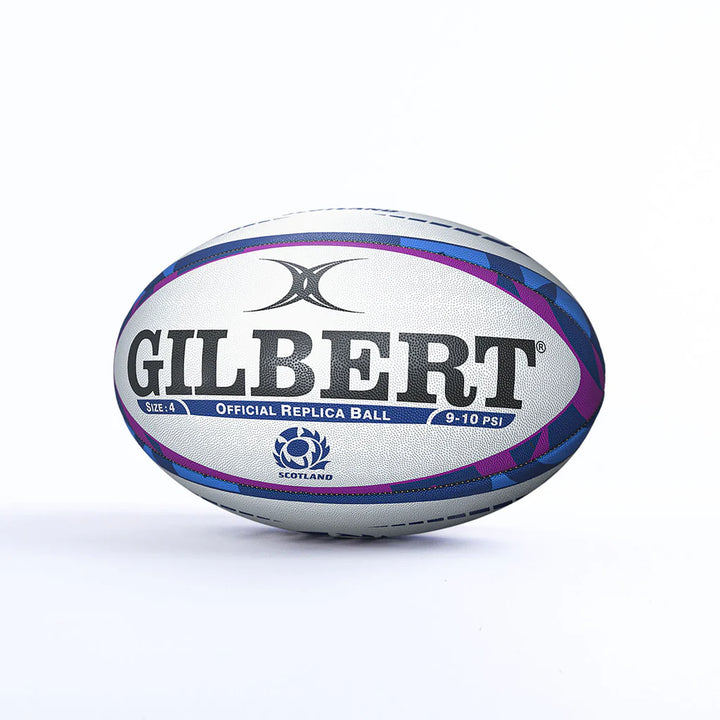 Ballon de rugby réplique Gilbert Scotland taille 4