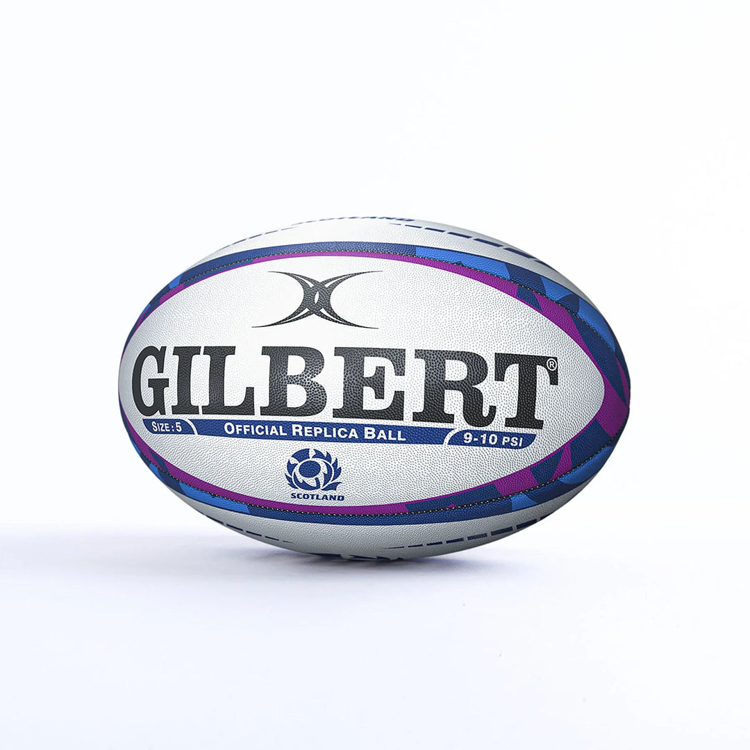 Ballon de rugby réplique Gilbert Scotland taille 5