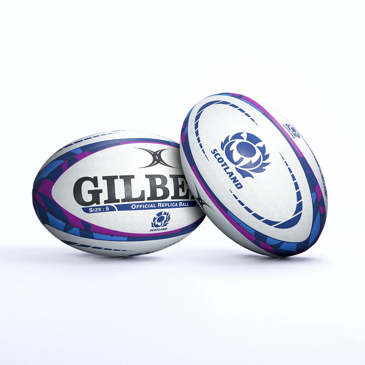 Ballon de rugby réplique Gilbert Scotland taille 5