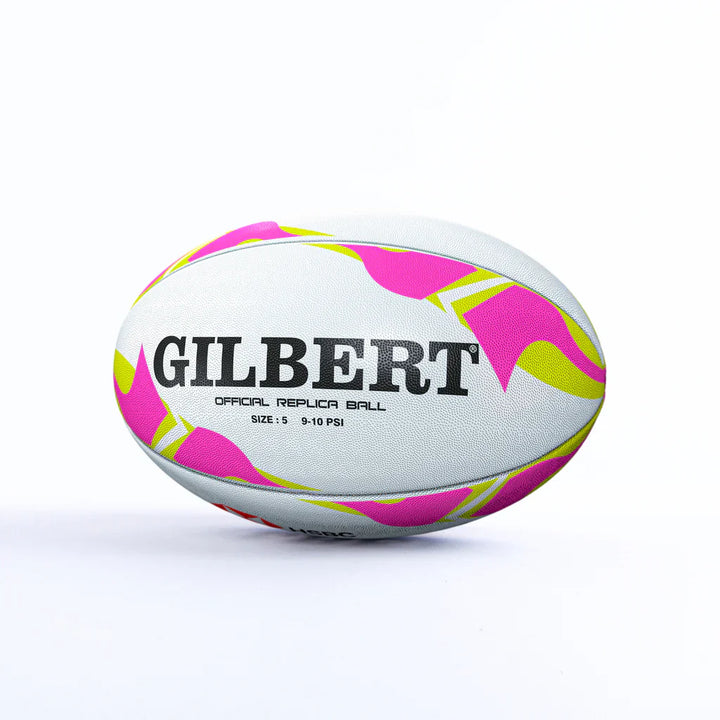 Ballon de rugby réplique Gilbert HSBC SVNS taille 5