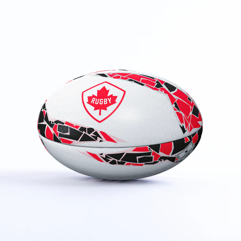 Ballon de rugby Gilbert Canada Supporter taille 5