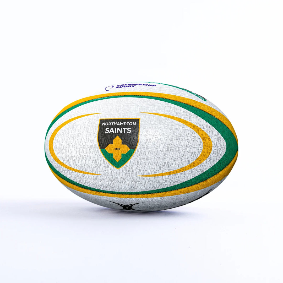 Gilbert Northampton Saints Replica Rugby Ball Size 4