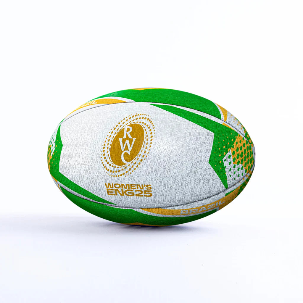 Gilbert WRWC 2025 Brazil Rugby Ball Size 5