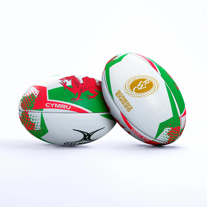 Ballon de rugby Gilbert WRWC 2025 Pays de Galles Taille 5