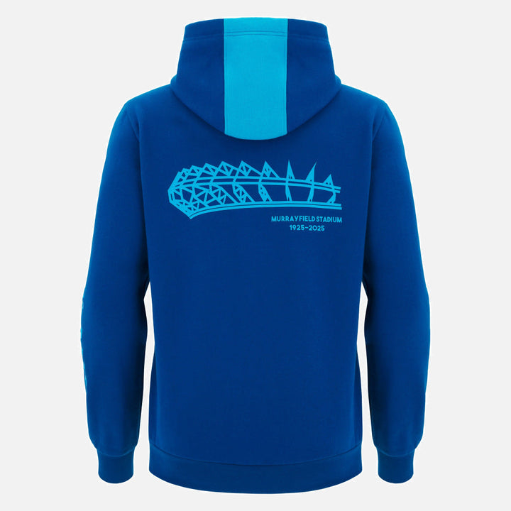 Sweat à capuche de voyage Macron Écosse Rugby 2025/26 pour homme