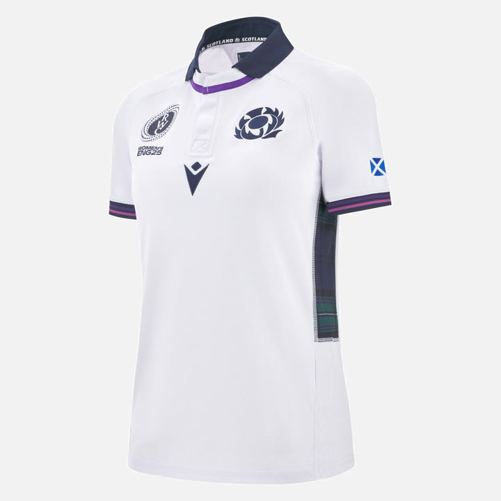 Maillot de rugby extérieur féminin Macron WRWC 2025/26 Écosse