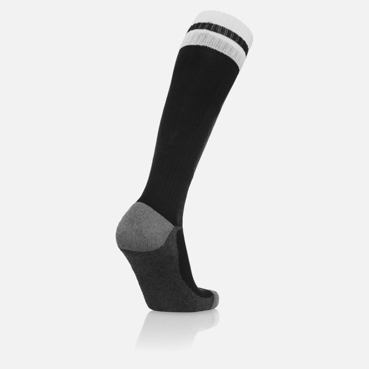 Chaussettes de rugby Macron Azlon Noir/Blanc