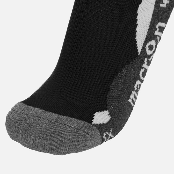 Chaussettes de rugby Macron Azlon Noir/Blanc