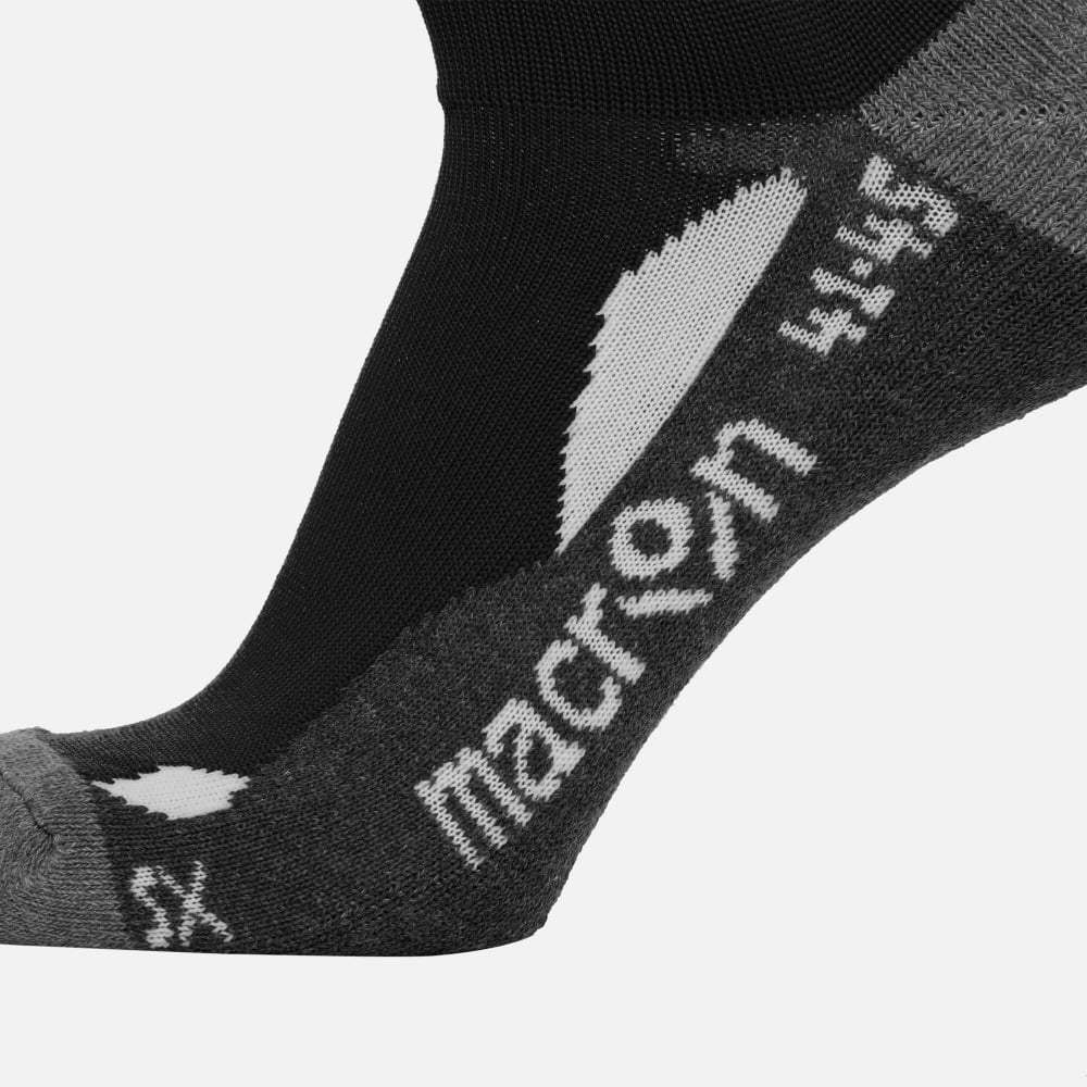 Chaussettes de rugby Macron Azlon Noir/Blanc