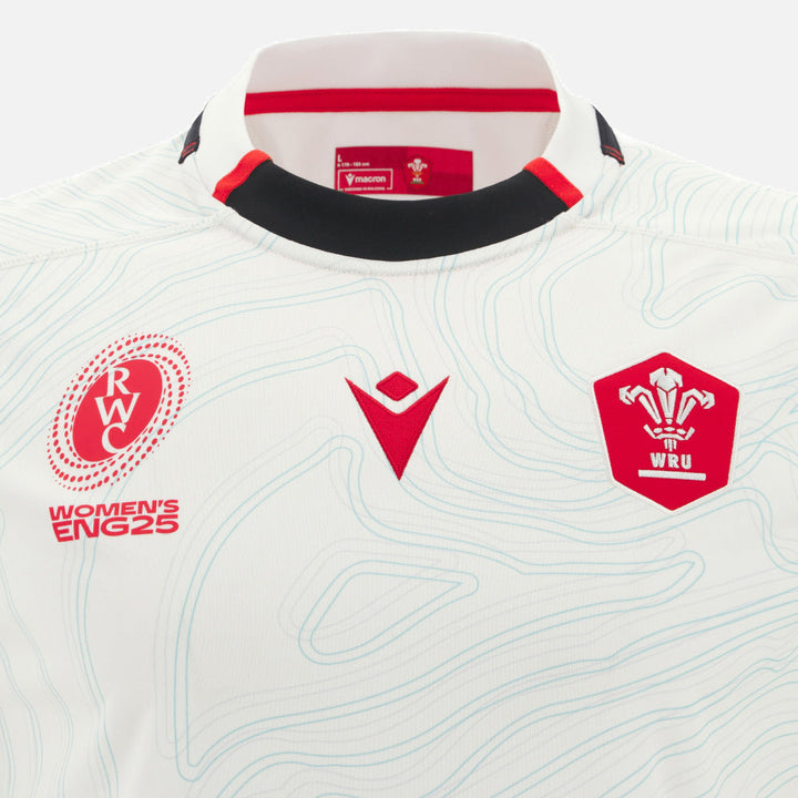 Maillot extérieur Macron Wales Rugby WRWC Réplique 2025 Homme