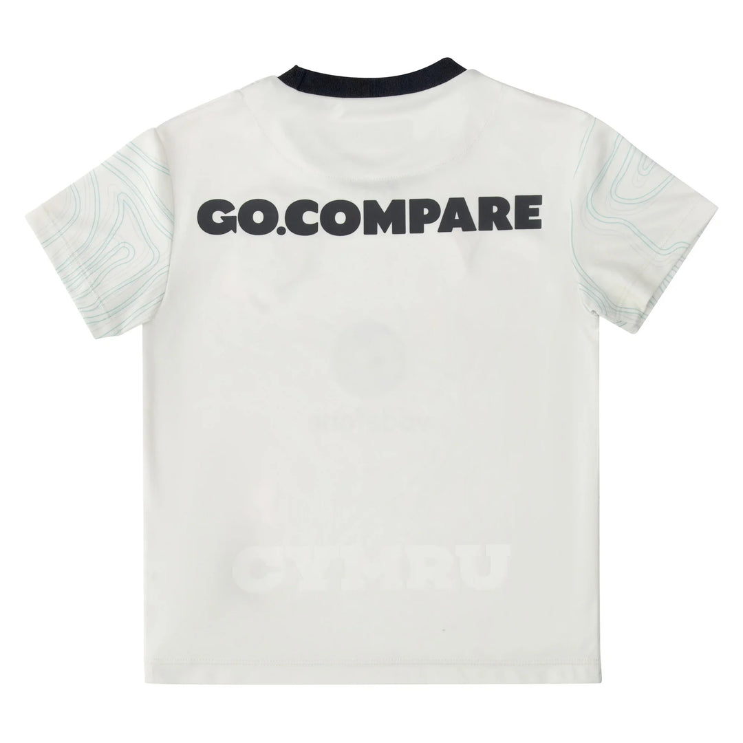 Maillot extérieur Macron Wales Rugby Replica 2025/26 pour enfant