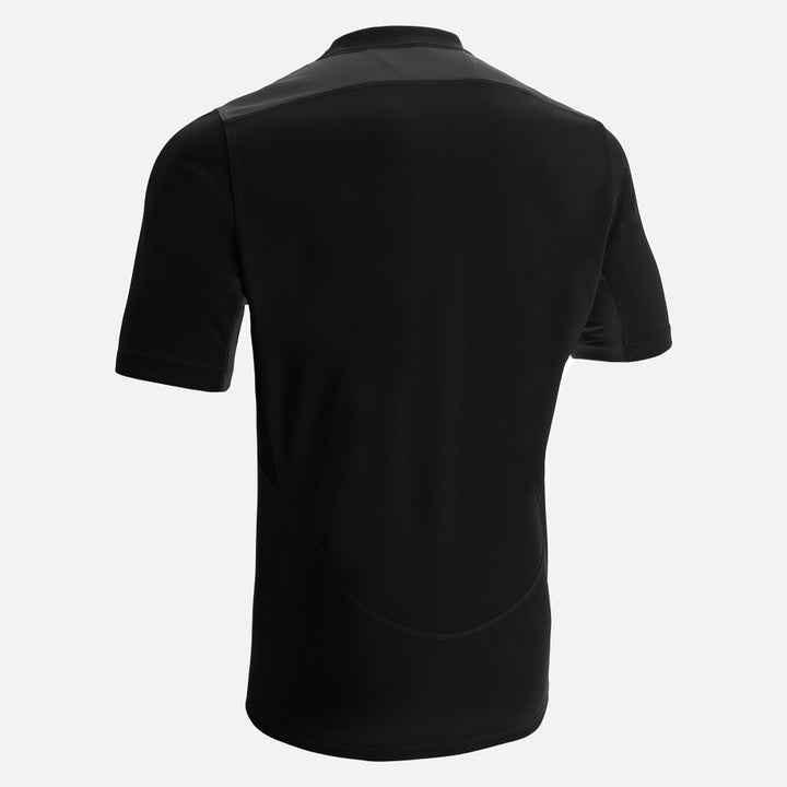 Maillot de rugby Macron Peridot Noir Adulte