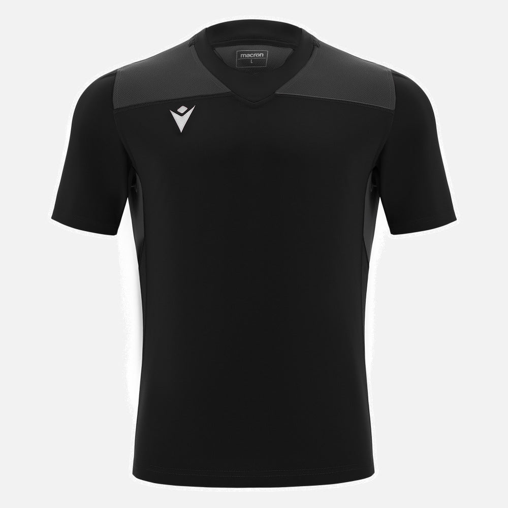 Maillot de rugby Macron Peridot Noir Adulte