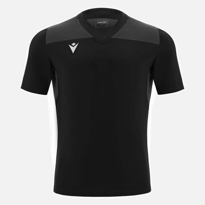 Maillot de rugby Macron Peridot Noir Adulte