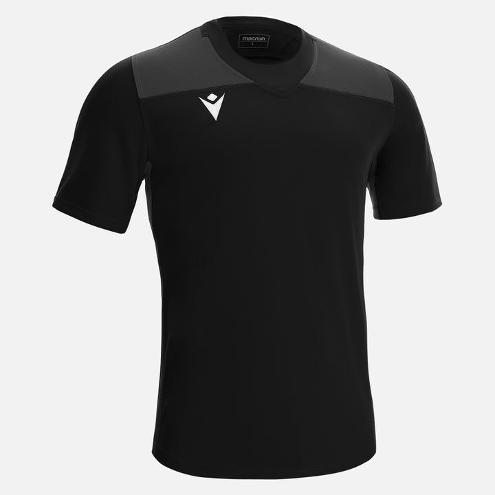 Maillot de rugby Macron Peridot Noir Adulte