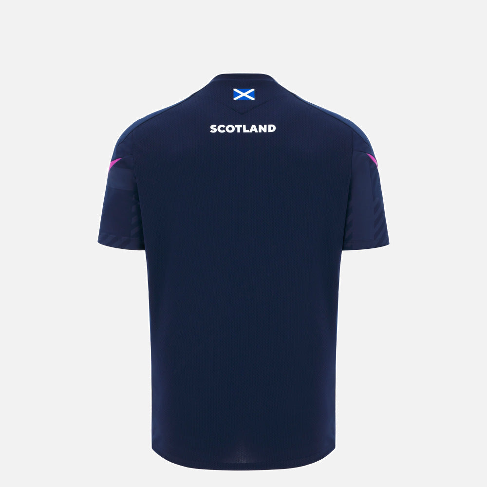 T-shirt d'entraînement Macron Écosse Rugby 2025/26 pour enfants