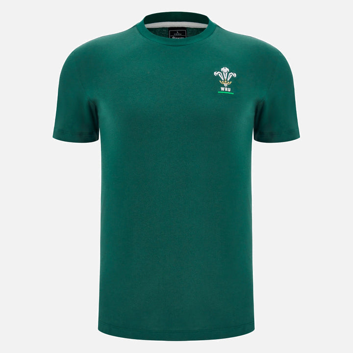 T-shirt Macron Rugby Pays de Galles 2025/26 Vert Fan Homme