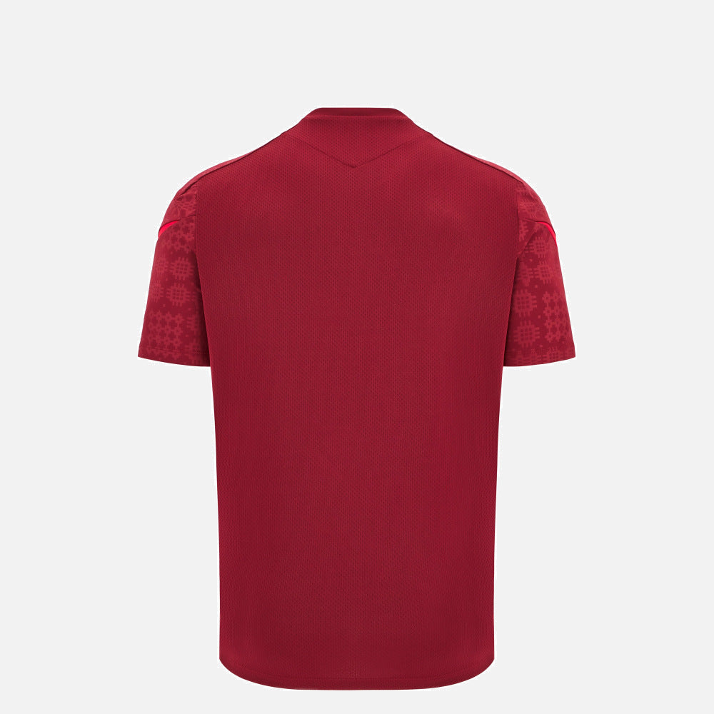 T-shirt d'entraînement Macron Rugby Pays de Galles 2025/26 pour enfants