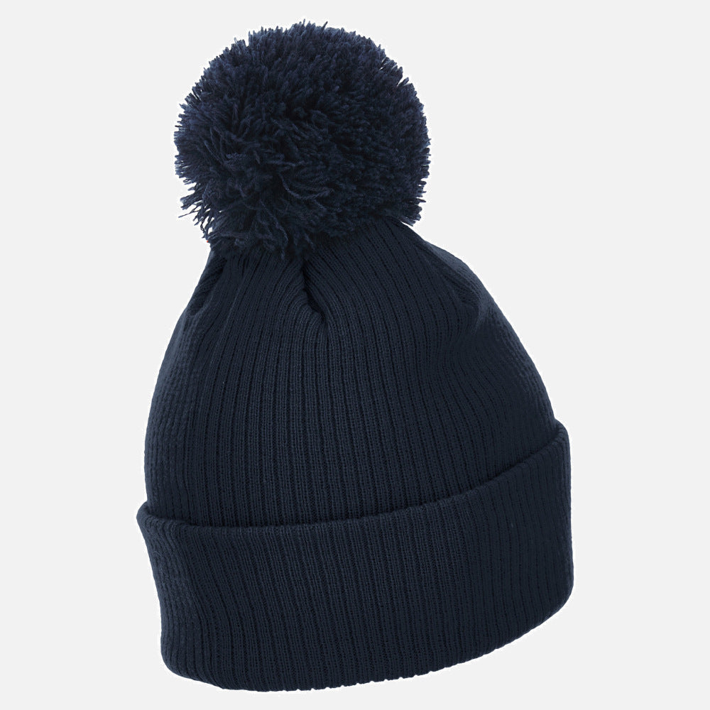 Macron Snow Pom Pom Beanie