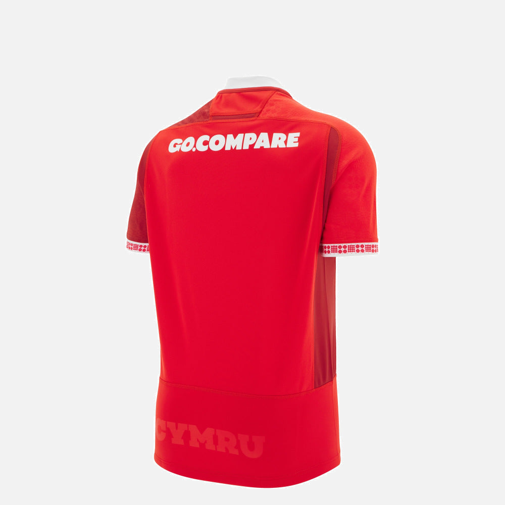 Maillot Macron Pays de Galles Rugby Réplique Domicile 2025/26 Junior