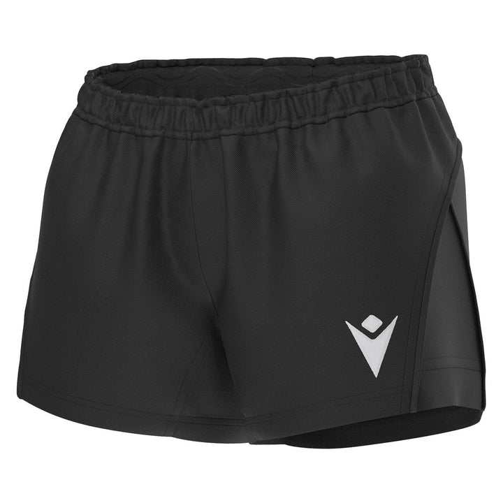 Macron Lapis Rugby Short Dames Noir