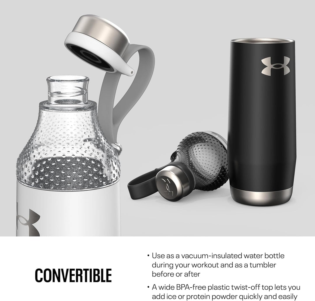 Gourde Under Armour Infinity 650 ml (22 oz) Noir satiné