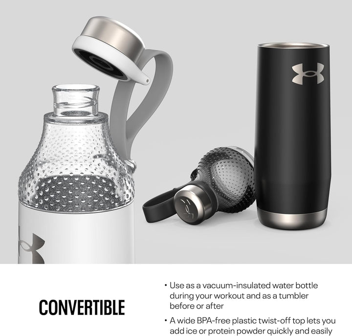 Gourde Under Armour Infinity 650 ml (22 oz) Noir satiné