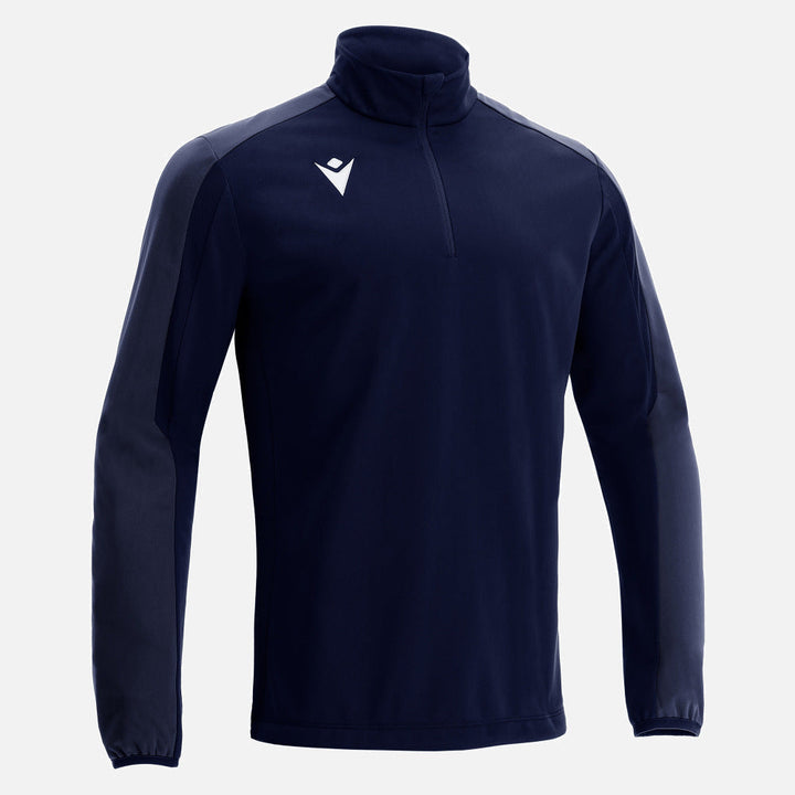 Macron Arno 1/4 Zip Jersey Senior Navy