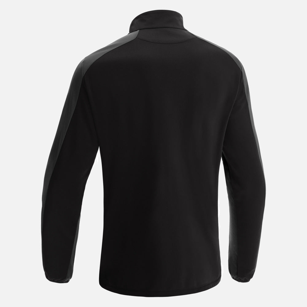 Macron Arno 1/4 Zip Jersey Senior Zwart
